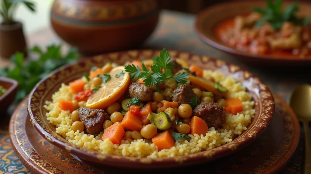 Couscous Moroccan Dish