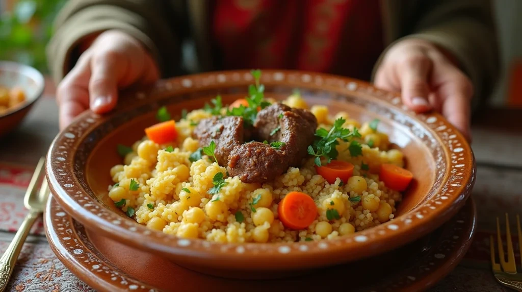 Couscous Moroccan Dish