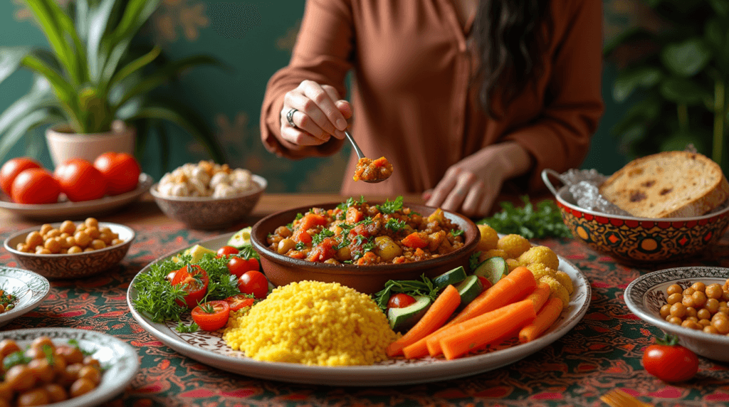 **"Authentic Moroccan Vegetarian Recipes – Flavorful Plant-Based Dishes"**