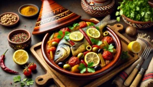 Moroccan tagine بالذكاء الاصطناعي
