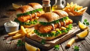 Fish & Chips Sandwich