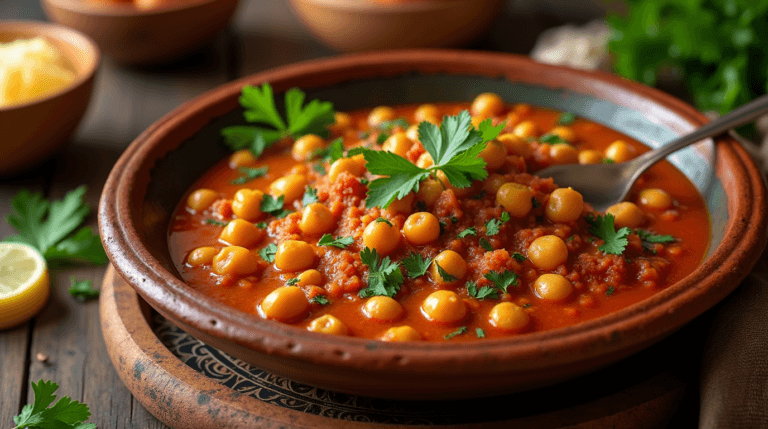 Authentic Moroccan Chickpea Stew Recipe – Traditional & Flavorful | Morocook