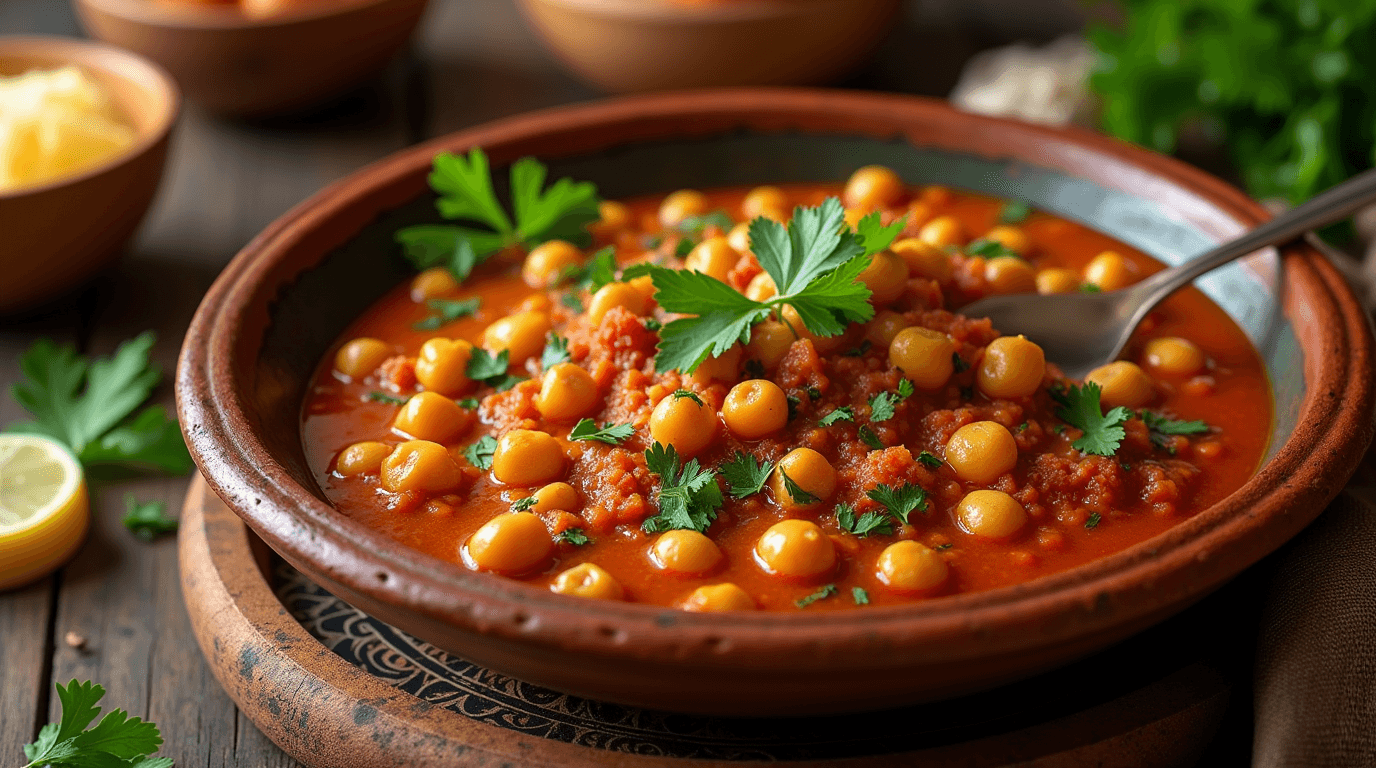 Authentic Moroccan Chickpea Stew Recipe – Traditional & Flavorful | Morocook