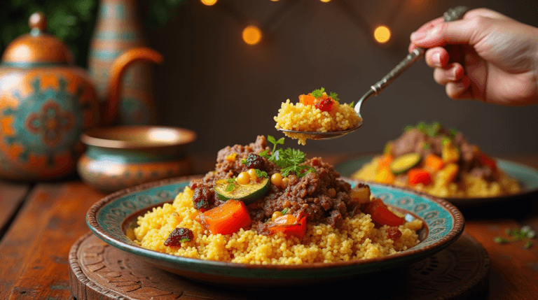 Moroccan Couscous: Authentic Recipe with Spices and Vegetables