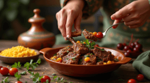 Delicious Moroccan Lamb Tagine Recipe with Aromatic Spices and Fresh Ingredients