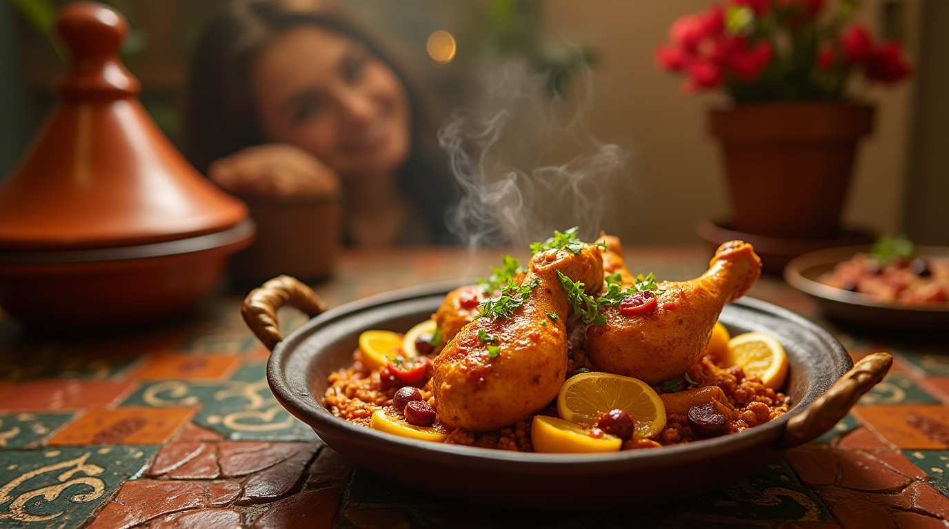 Moroccan chicken dishes