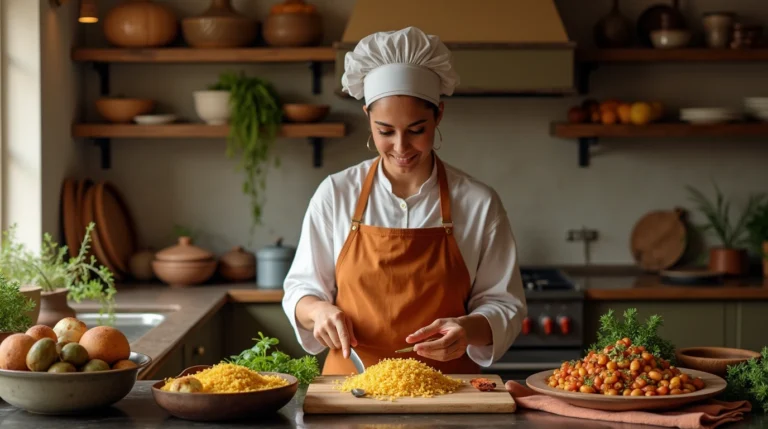Couscous Moroccan Dish