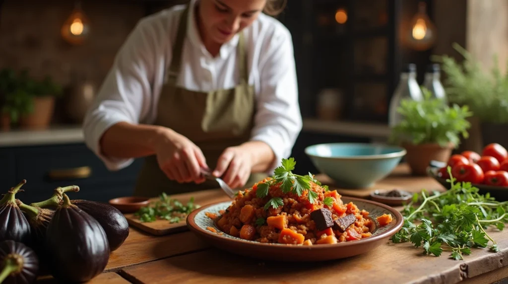 Moroccan Eggplant Dish