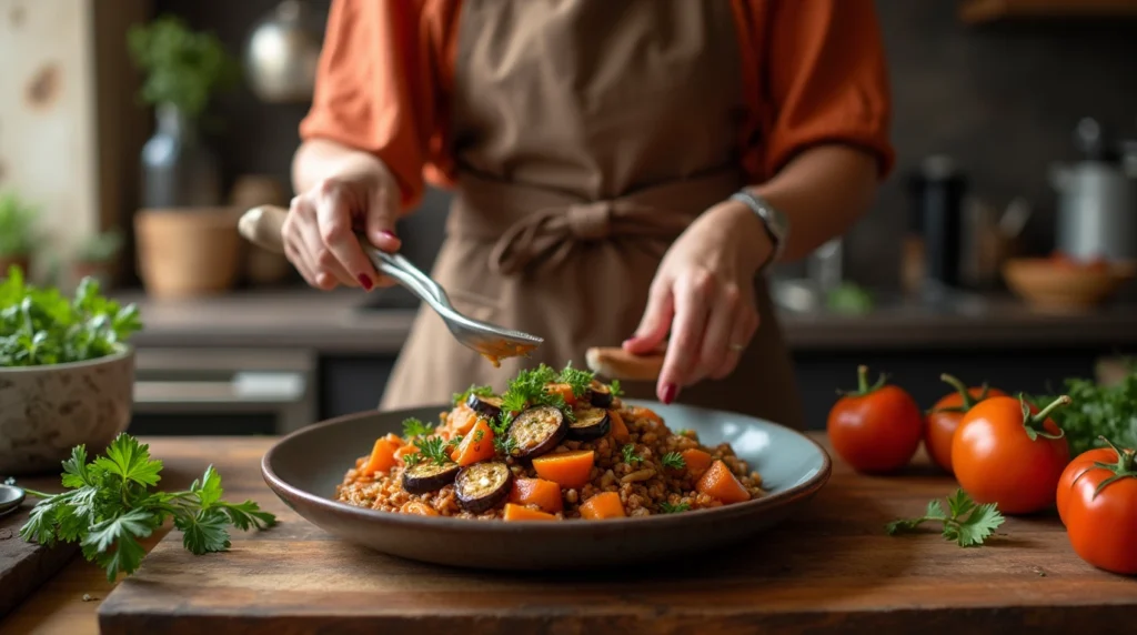 Moroccan Eggplant Dish