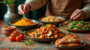 Healthy Moroccan Vegetarian Recipes: Flavorful Dishes with Fresh Vegetables and Authentic Spices