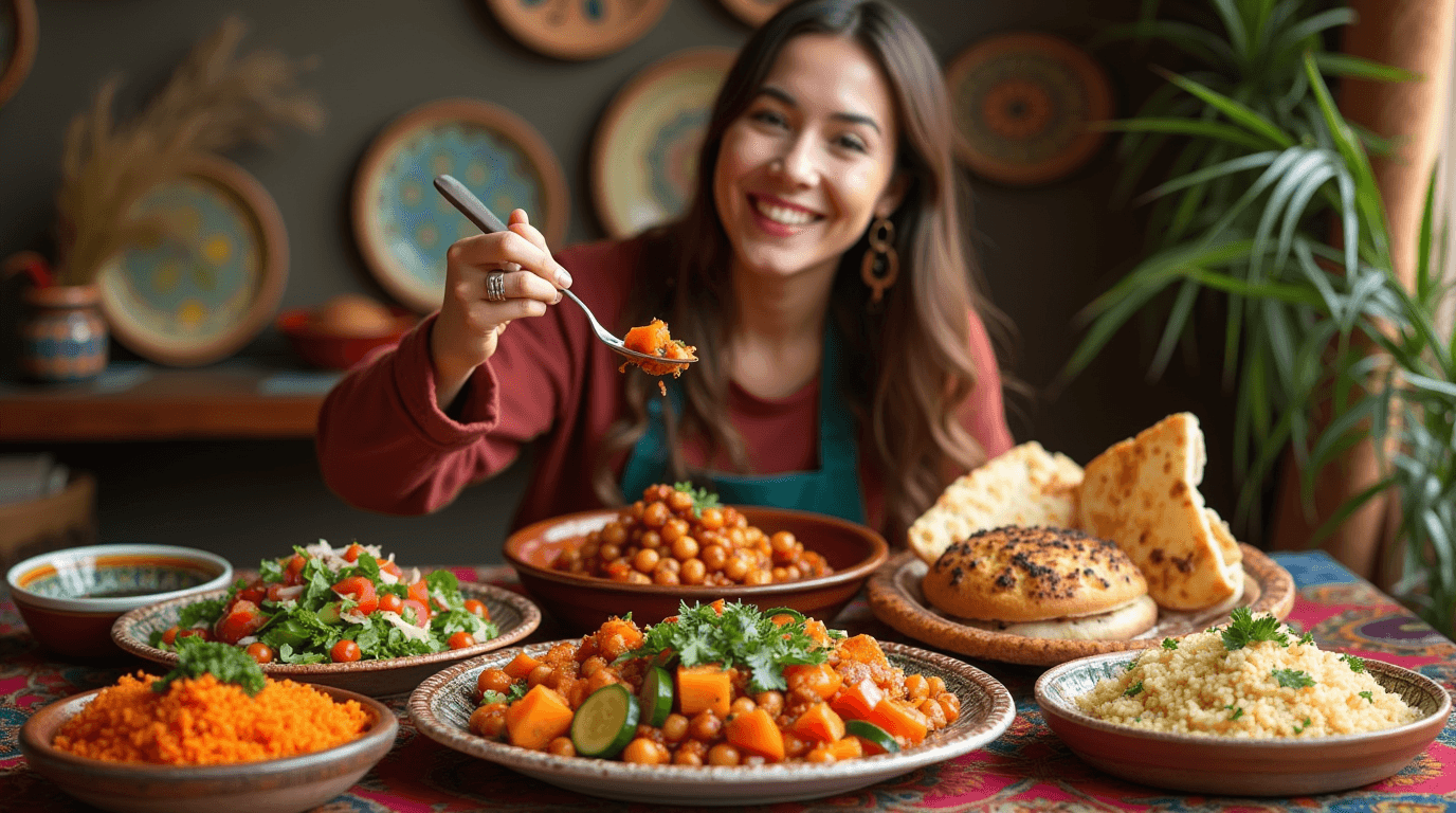 **"Authentic Moroccan Vegetarian Recipes – Flavorful Plant-Based Dishes"**