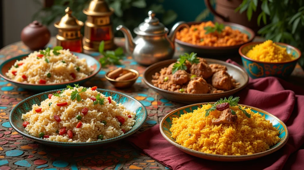 Moroccan Rice Dish